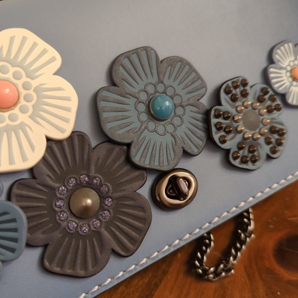 CUSTOM MADE Dinky w/ Tea Rose in Cornflower Blue - Picture 10 of 16